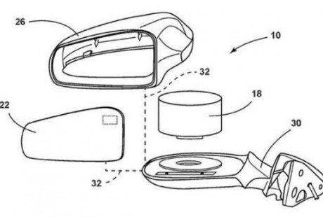 福特申請新專利：可將自動駕駛激光雷達(dá)放在后視鏡內(nèi)