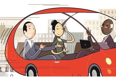 高速攔截?zé)o人駕駛！車主坐在后排拍視頻：該睡覺就睡覺